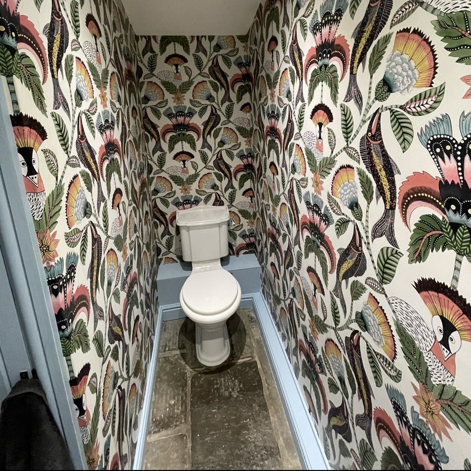 Plastered wall